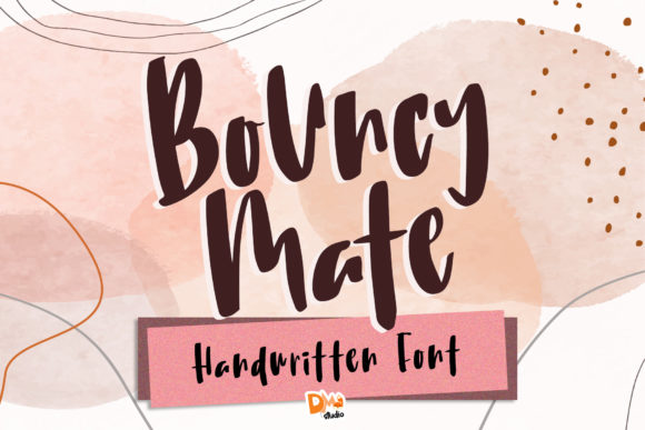 Bouncy Mate: A Bold Handwritten Font for Scroll-Stopping Campaigns