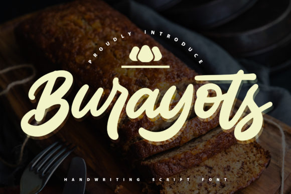 Burayots: A Handwritten Font That Holds Its Own in Real Campaigns
