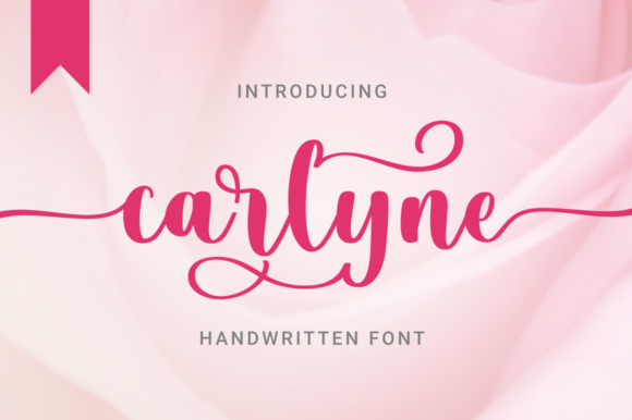 Carlyne: A Sweet Handwritten Font for Editorial Warmth