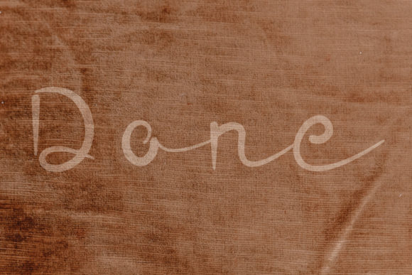 Done: A Relaxed Brushed Script Font for Digital Branding