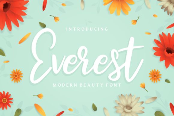 Everest: A Sweet Handwritten Font for Brand Warmth