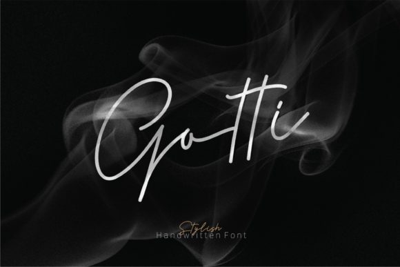 Gotti Handwritten Font for Small Business Branding