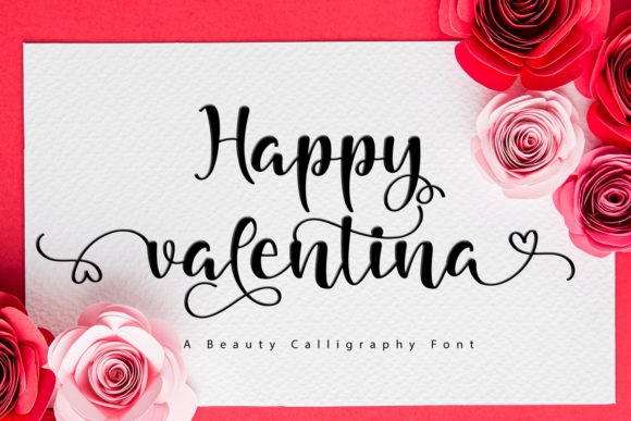 Happy Valentina: A Romantic Handwritten Font for Real Brand Moments
