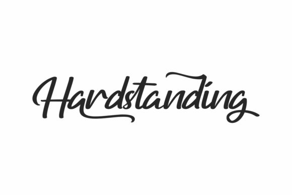 Hardstanding: A Handwritten Font That Feels Human Online