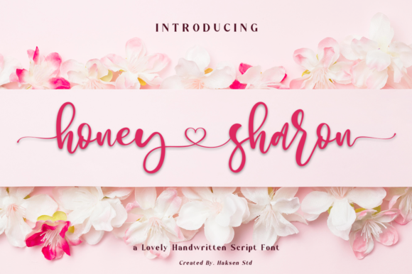 Honey Sharon: A Modern Handwritten Script Font for Digital Brands