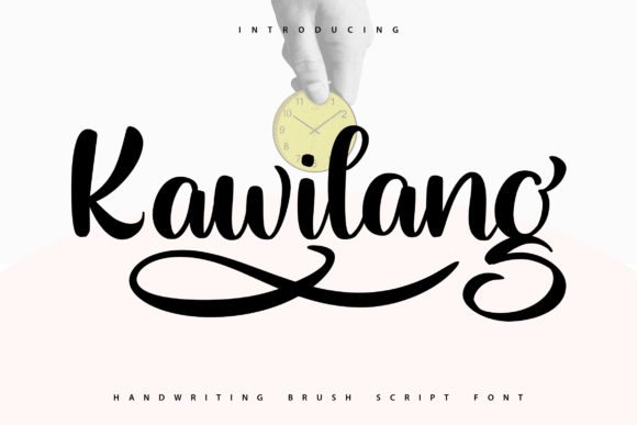 Kawilang: A Handwritten Font That Cuts Through the Feed