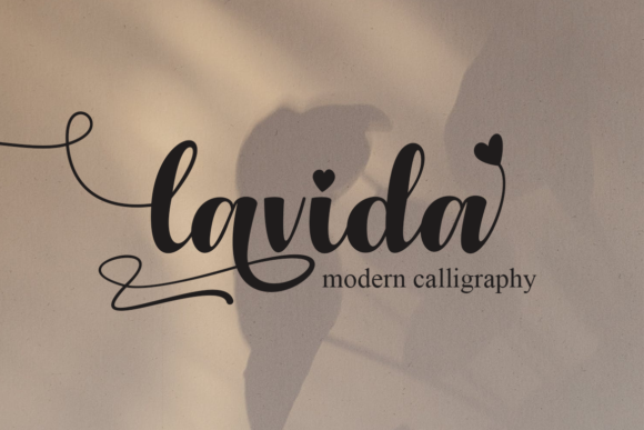 Lavida: A Bold Handwritten Font for Editorial Design