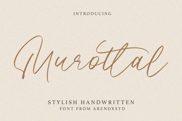 Murottal: A Versatile Script Font for Scroll-Stopping Marketing