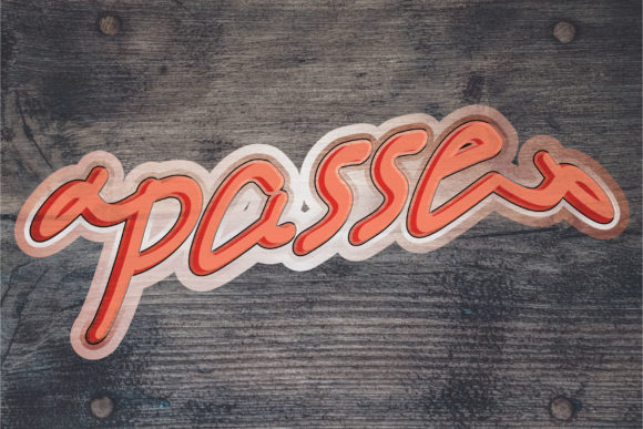 Passe: A Handwritten Font That Elevates Marketing Visuals
