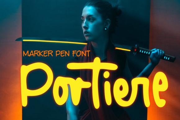 Portiere: A Friendly Handwritten Font for Digital Branding