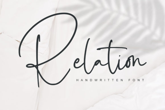 Relation: A Handwritten Font That Feels Like Your Brand’s True Voice