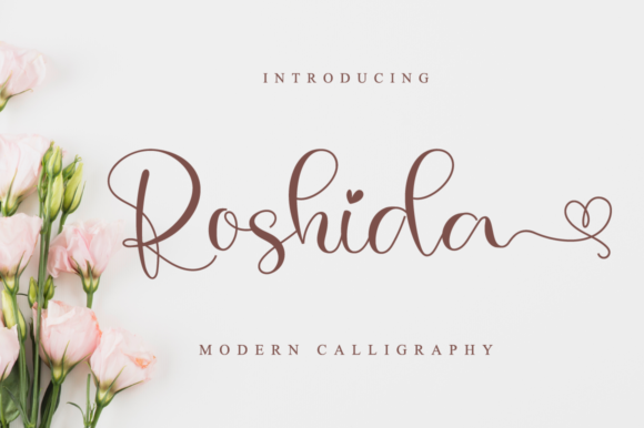 Roshida: A Thoughtful Script Font for Editorial Warmth