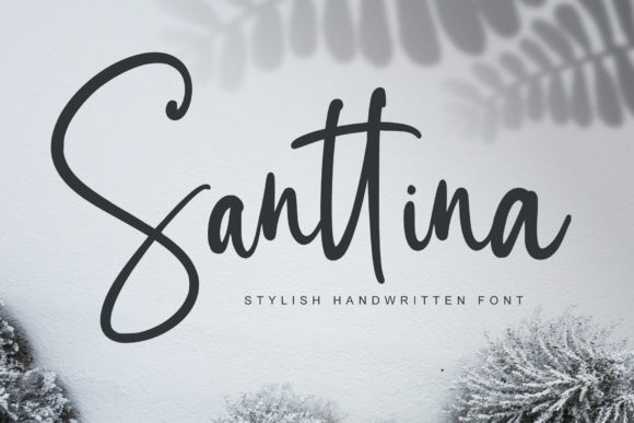 Santtina: A Modern Handwritten Font for Digital Branding