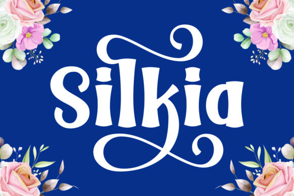 Silkia: A Bold Handwritten Typeface for Distinct Brand Identity