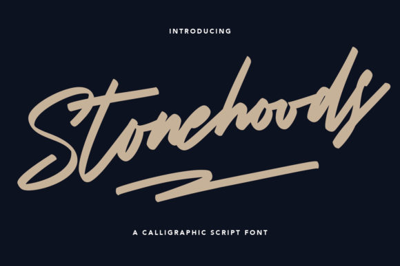 Stonehoods: A Handwritten Font That Makes Your Brand Feel Real