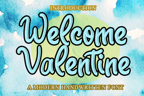 Welcome Valentine: A Handwritten Font That Feels Like a Smile