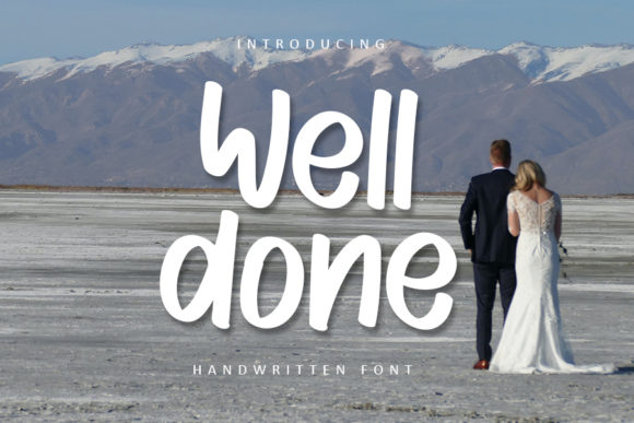 Well Done Handwritten Font for Crafters & Sellers